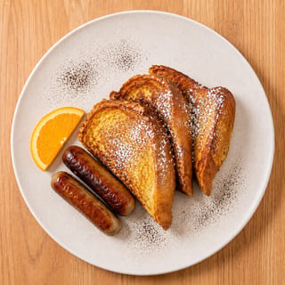 2 French Toast & Meat