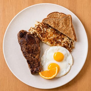 New York Steak & Eggs