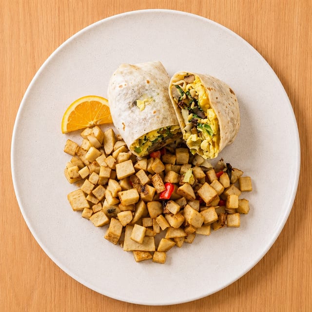 Veggie Burrito.