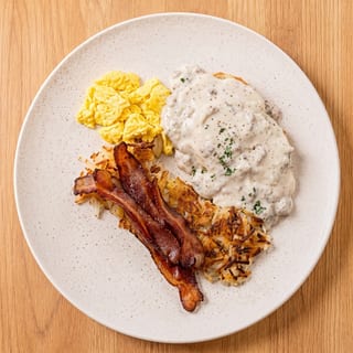 Hungry Size Biscuits & Gravy