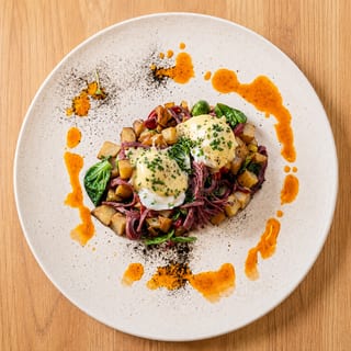 Corned Beef Hash & Eggs