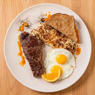 New York Steak & Eggs