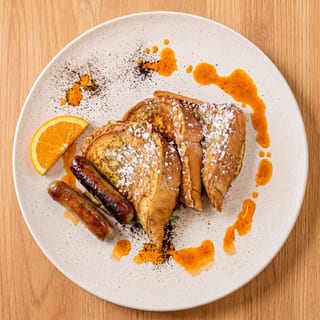 2 French Toast & Meat